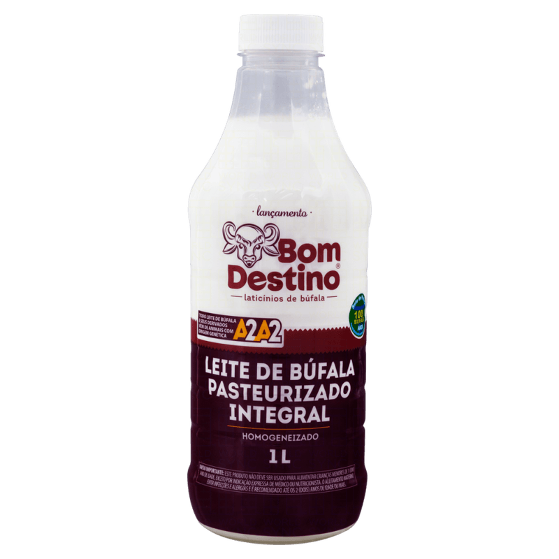 Leite-de-Bufala-Homogeneizado-Pasteurizado-Integral-Bom-Destino-Garrafa-1l