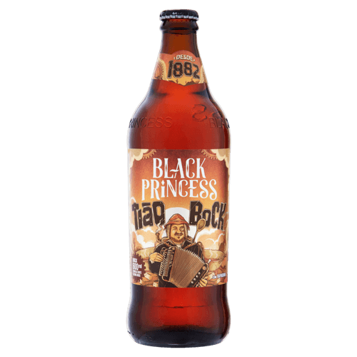 Cerveja Bock Tião com Rapadura Black Princess Garrafa 600ml