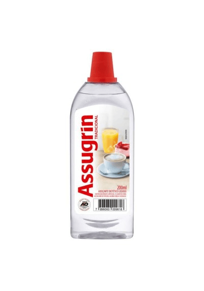 Adoçante Dietético Líquido Tradicional Assugrin Frasco 100ml