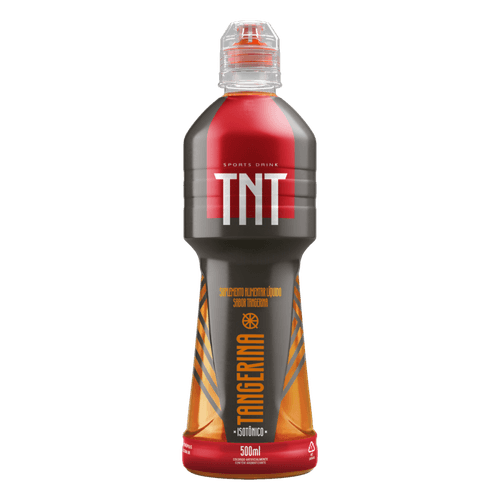 Suplemento Alimentar de Carboidratos e Eletrólitos Líquido Tangerina TNT Garrafa 500ml