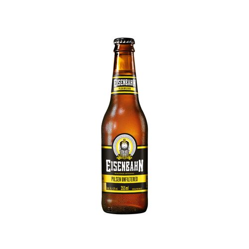 Cerveja Puro Malte Unfiltered Eisenbahn Lata 473ml