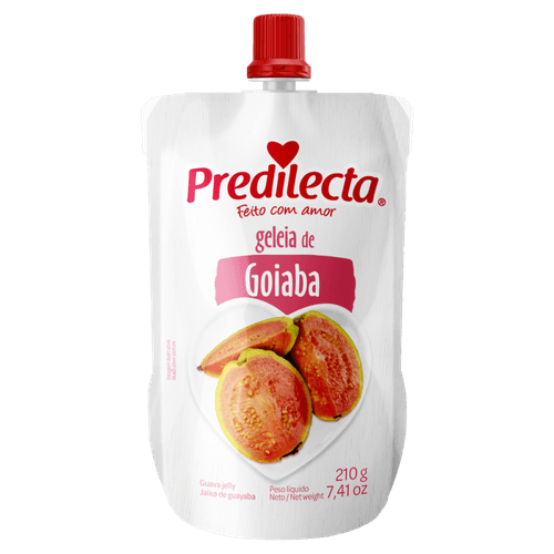 Geleia de Goiaba Predilecta Squeeze 210g