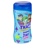 Shampoo-Infantil-2-em-1-Justice-League-Tra-La-La-Aventura-Ligeiro-Frasco-250ml