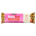 Barra-de-Nuts-Castanhas-Amendoim-e-Frutas-Morango-Cobertura-Chocolate-Branco-Zero-Sodio-Sodio-sem-Adicao-de-Acucar-Nutsbar-Pacote-25g