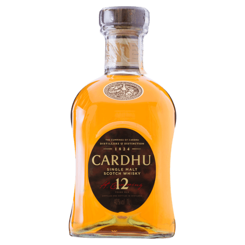 Whisky Escocês Single Malt Cardhu Garrafa 1l