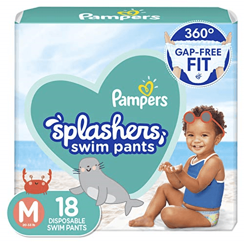 Fralda Para Praia E Piscina Pampers Splashers Tamanho M