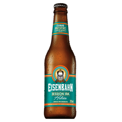 Cerveja Session IPA Hilda Eisenbahn Garrafa 355ml Mestre Cervejeiro: Ano 10