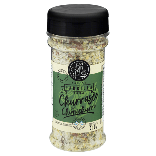 Sal de Parrilla com Chimichurri BR Spices Churrasco Frasco 300g