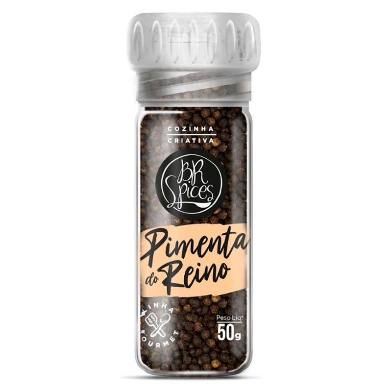 Pimenta-do-Reino-com-Moedor-BR-Spices-Gourmet-Vidro-50g