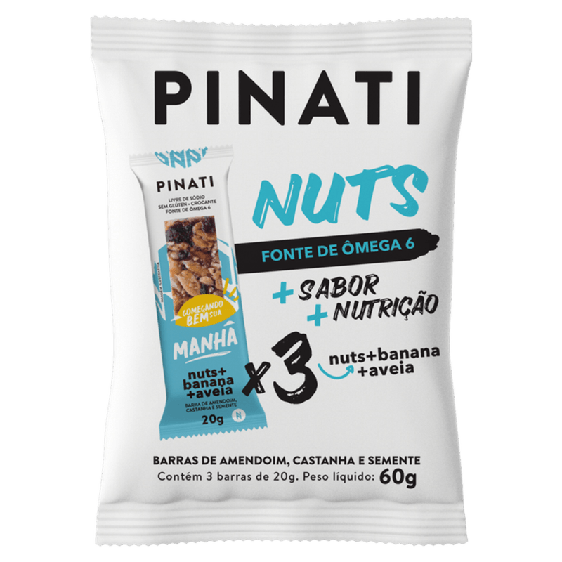 Barra-de-Nuts---Banana-e-Aveia-Amendoim-Castanha-e-Semente-Zero-Sodio-Pinati-Manha-Pacote-20g