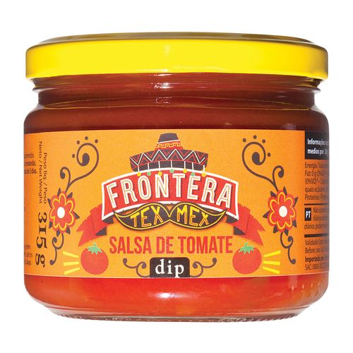 Molho de Tomate Frontera Tex Mex Vidro 315g