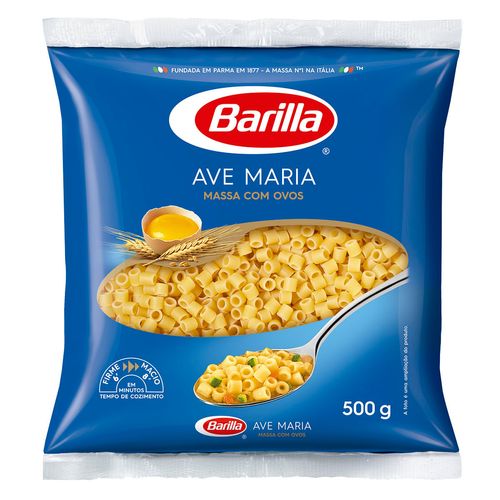 Macarrão com Ovos Ave Maria Barilla Pacote 500g