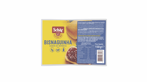 Pão Bisnaguinha sem Glúten Zero Lactose Schär Bandeja 150g