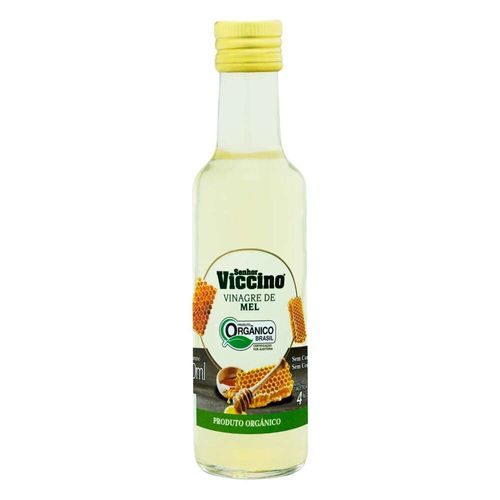 Vinagre de Mel Orgânico Senhor Viccino Vidro 250ml