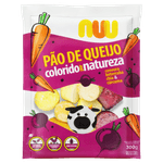 Pao-de-Queijo-Congelado-com-Cenoura-Curcuma-e-Beterraba-Chia-Nuu-Colorido-por-Natureza-Pacote-300g