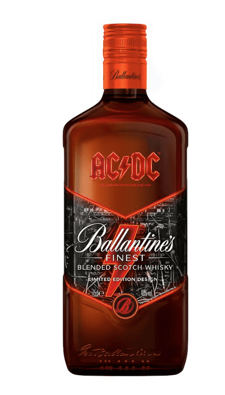 Whisky Escocês Blended Finest AC/DC Ballantine's Garrafa 750ml