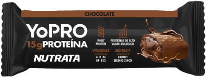 Barra de Proteína Nutrata Yopro Sabor Chocolate 55g