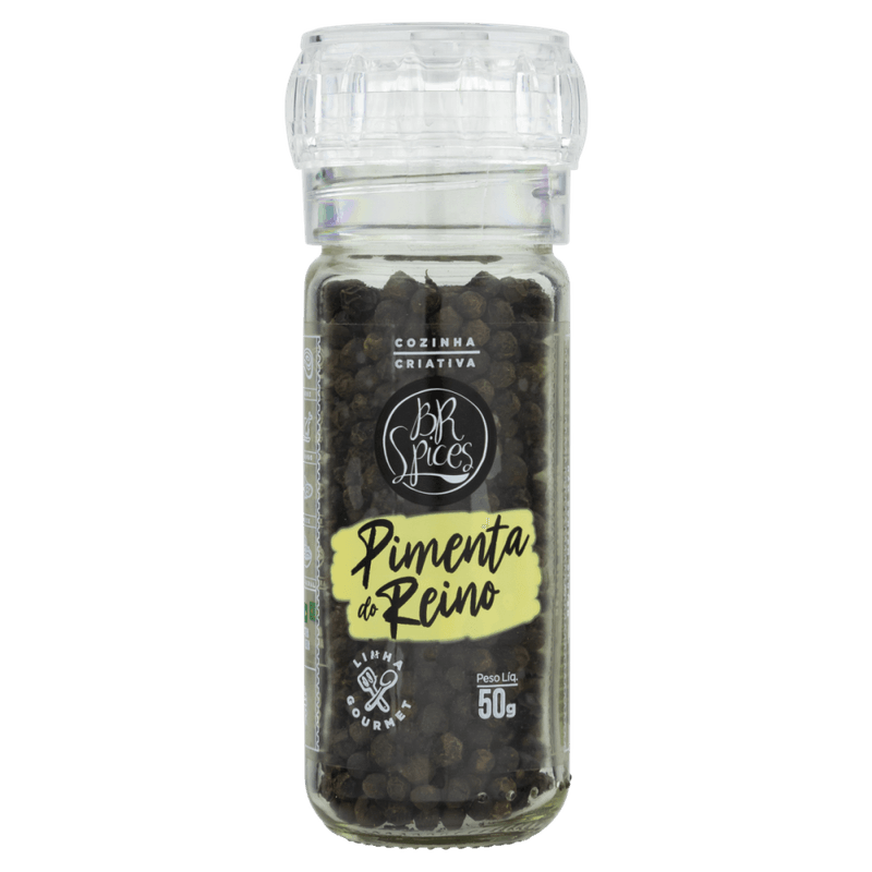 Pimenta-do-Reino-com-Moedor-BR-Spices-Gourmet-Vidro-50g