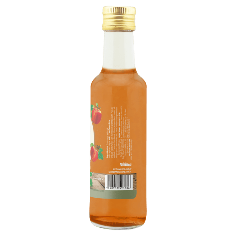 Vinagre-de-Fruta-Maca-Organico-Senhor-Viccino-Vita-Vidro-250ml