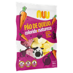 Pao-de-Queijo-Congelado-com-Cenoura-Curcuma-e-Beterraba-Chia-Nuu-Colorido-por-Natureza-Pacote-300g