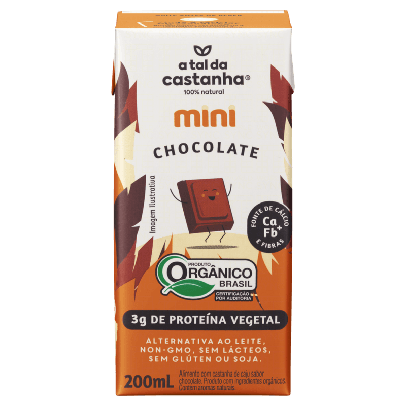 Bebida-a-Base-de-Castanha-de-Caju-3g-de-Proteina-Vegetal-Organica-Chocolate-A-Tal-da-Castanha-Mini-Caixa-200ml