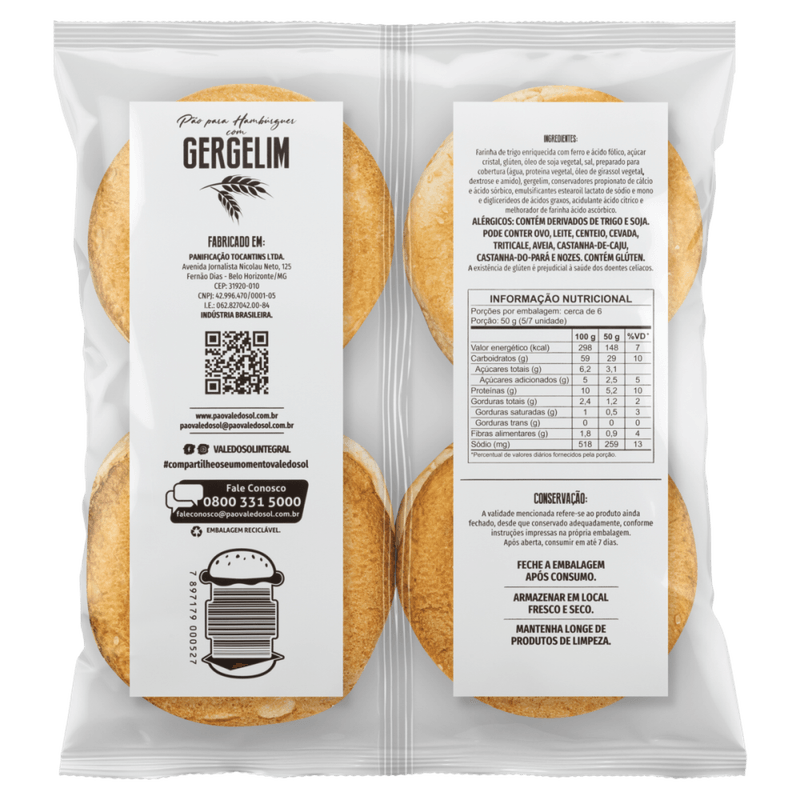 Pao-para-Hamburguer-com-Gergelim-Vale-do-Sol-Pacote-280g-4-Unidades-de-70g-Cada