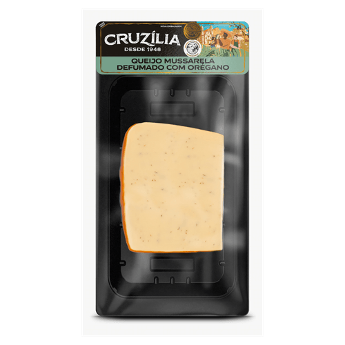 Queijo Mussarela Defumado com Orégano Cruzília 140g