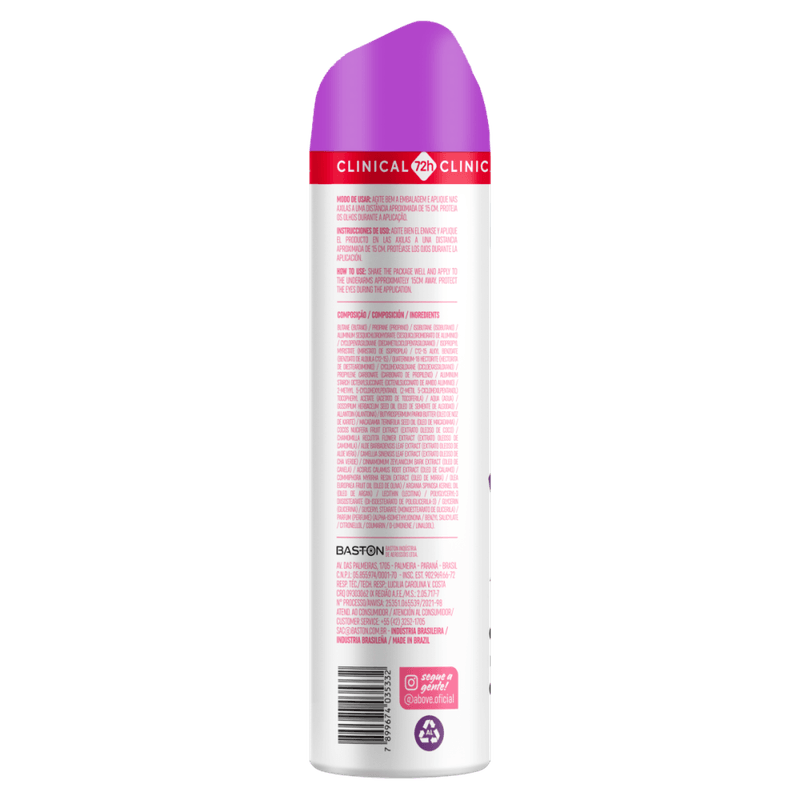 Antitranspirante-Aerossol-Neymar-Jr.-72h-Above-Women-Derma-Clinical-150ml-Spray