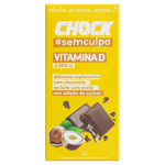 Suplemento-Alimentar-de-Vitamina-D-Tablete-Chocolate-ao-Leite-com-Avela-sem-Adicao-de-Acucar-Chock-Vitamina-D-Caixa-75g