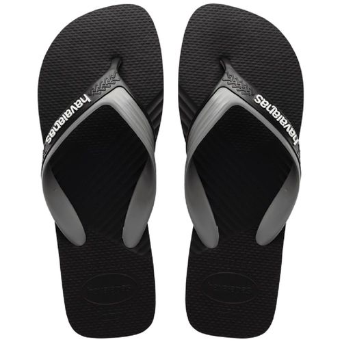 Chinelo Preto/Cinza Aco Dual Havaianas n° 45/46 Men