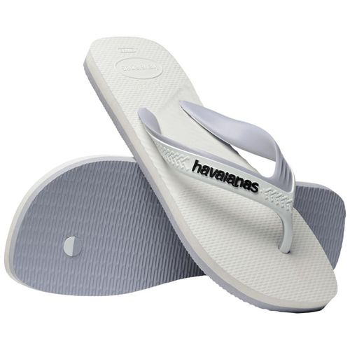 Chinelo Branco/Cinza Gelo Dual Havaianas n° 37/38 Men