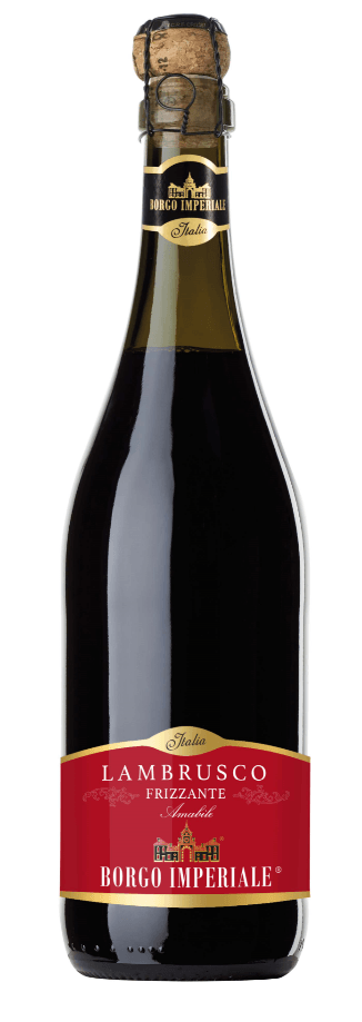 Vinho Tinto Branco Lambrusco Borgo Estense Meio Seco 750ml