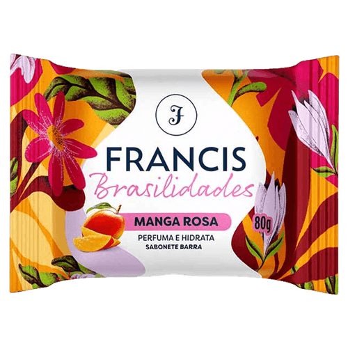 Sabonete em Barra Manga Rosa Francis Brasilidades Flow 80g