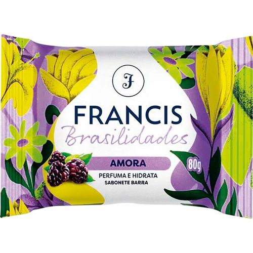 Sabonete em Barra Amora Francis Brasilidades Flow 80g