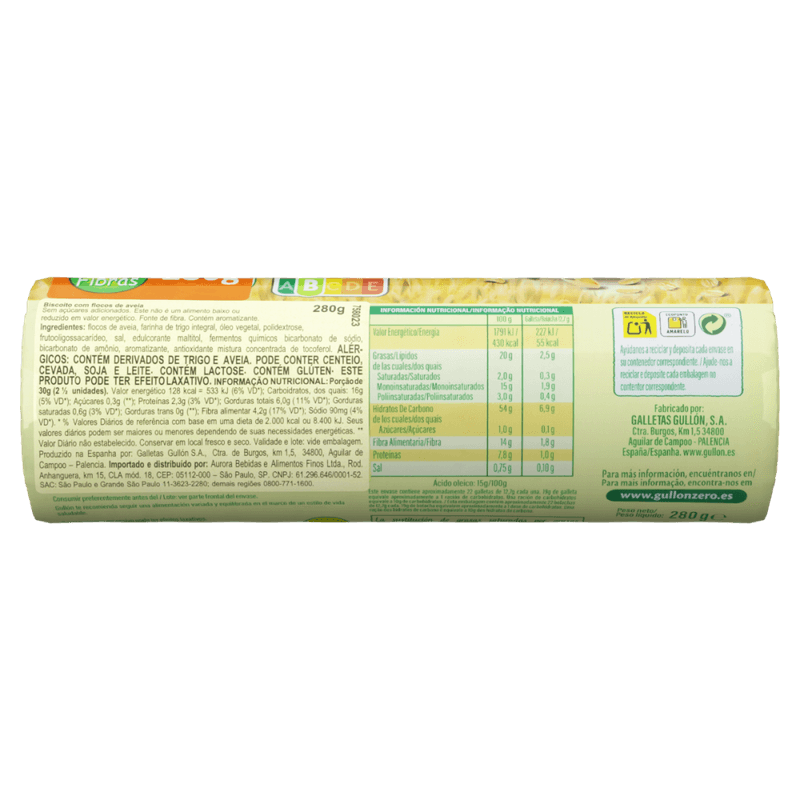 Biscoito-com-Flocos-de-Aveia-sem-Adicao-de-Acucar-Gullon-Pacote-280g