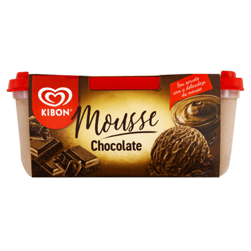 Sorvete Kibon Mousse Chocolate 1,3L