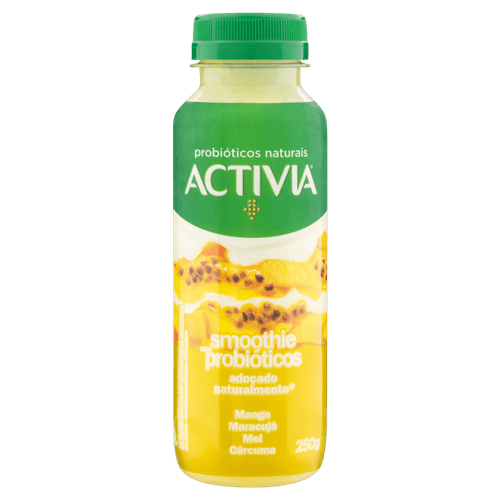 Activia Smoothie Manga, Maracujá, Mel e Cúrcuma 250g