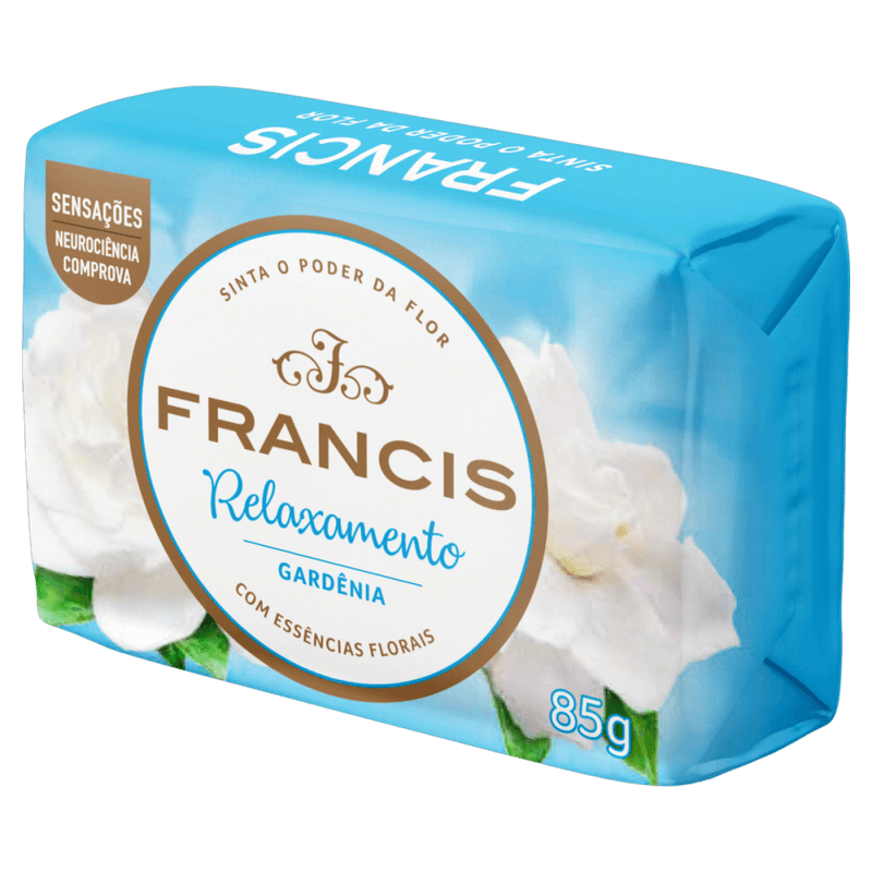 Sabonete-em-Barra-com-Essencias-Florais-Gardenia-Francis-Relaxamento-Envoltorio-85g