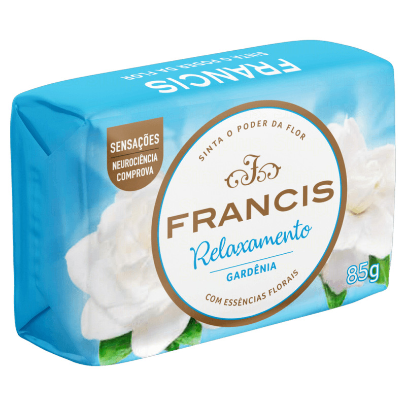 Sabonete-em-Barra-com-Essencias-Florais-Gardenia-Francis-Relaxamento-Envoltorio-85g