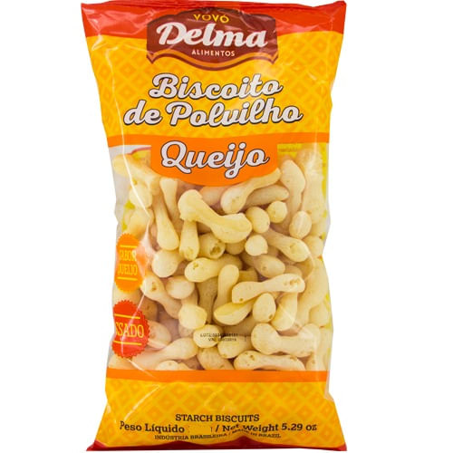 Bisc Polv Vovo Delma 100g-Pc C/Queijo