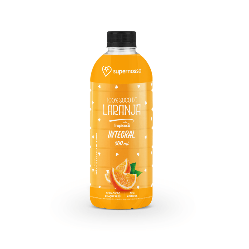 Suco Natural De Laranja Supernosso 500ml