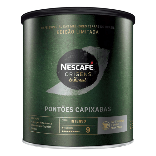 Café Torrado e Moído NESCAFÉ Pontões Capixabas Origens do Brasil 250g