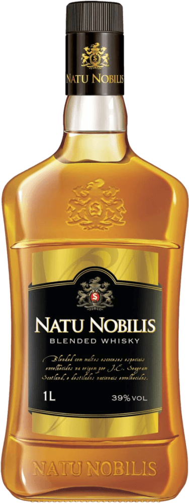 Aperitivo De Whisky Brasileiro Blended Natu Nobilis Garrafa 1l