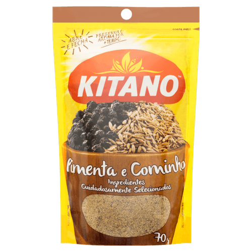 Pimenta e Cominho em Pó Kitano Pouch 70g