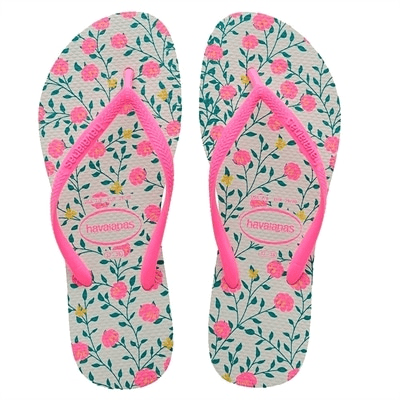 Sandália Havaianas Slim Romance Branco Nº 41 / 42 Par