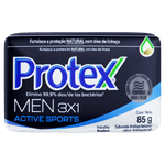 Sabonete-em-Barra-Antibacteriano-com-Oleo-de-Linhaca-Protex-Men-3x1-Active-Sports-Envoltorio-85g