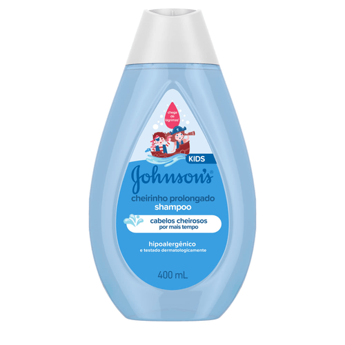 Shampoo Johnson's Kids Cheirinho Prolongado Frasco 400ml