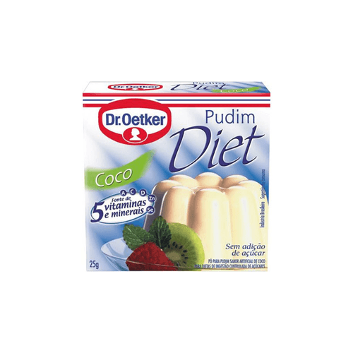 Pudim em Pó Dr. Oetker Coco Diet 25g