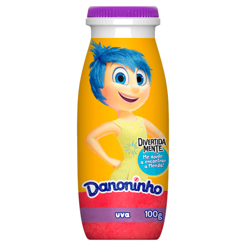 Iogurte Danoninho Uva Garrafa 100 g