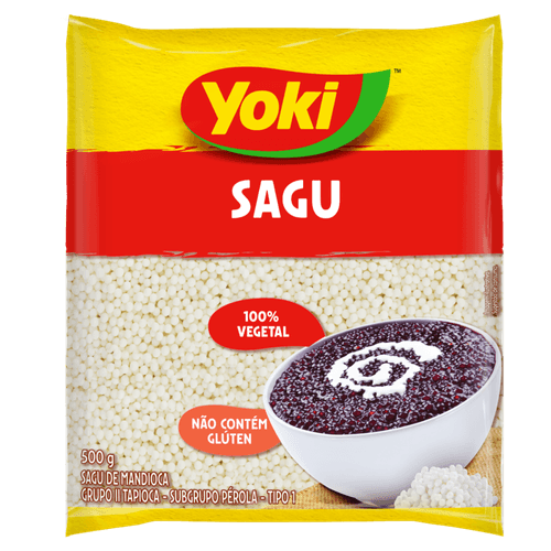 Sagu de Mandioca Tipo 1 Yoki Pacote 500g